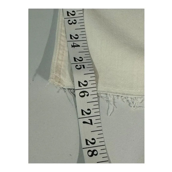 NEW J. Crew Size 4 Size 26 9" demi-boot crop jean in white wash NWT - Picture 6 of 9